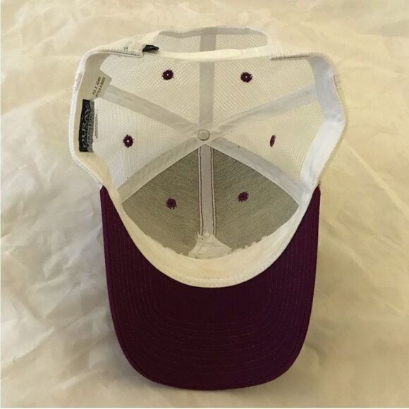 Ouray Angel Fire Resort Maroon Trucker Hat - Picture 7 of 12